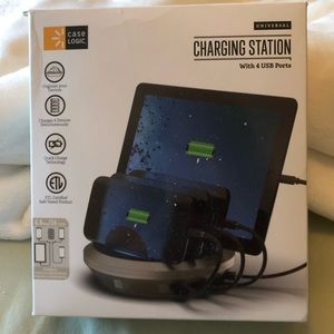 Charging station for multiple devices
